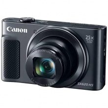 佳能（Canon）PowerShot SX620 HS家用便携高清数码相机 黑色约2020万像素 25倍光学变焦