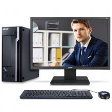 宏碁（Acer）商祺SQX4650 540N 台式办公电脑整机（i3-7100 4G 1T Wifi 集显）21.5英寸
