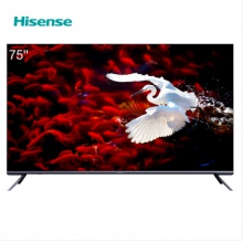海信（Hisense）H75E7A 75英寸 4K HDR ULED超画质 超薄全面屏 AI人工智能电视