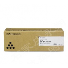 理光（Ricoh）SP 6430C型 黑色墨粉盒1支装 （适用SP 6430DN）