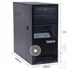 联想（ThinkServer）TS250 小型塔式服务器主机 至强 E3-1225V6 4核4线程 【爆款】16GB  2×1T  RAID1