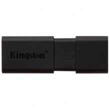 金士顿（Kingston）128G USB3.0 U盘 DT100G3 读速130MB/s 黑色 滑盖设计 时尚便利