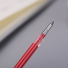 晨光(M&G)红色0.5mm子弹头中性笔芯 签字笔替芯 水笔芯(Q7/6600适用）MG6102