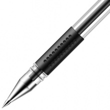  得力(deli)0.5mm经典办公中性笔签字笔 子弹头黑色6600