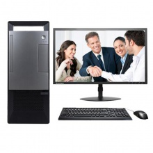 联想（Lenovo） 扬天T4900V I5-9400 4G 1T 无光驱 集显 21.5英寸显示器 3年上门服务