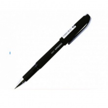 得力(deli)0.5mm黑色中性笔水笔签字笔 磨砂杆S30