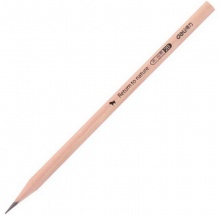 得力 S907 黑色 原木2B铅笔考试专用学生铅笔 50支/桶