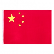 得力（deli） 中国国旗 纳米1号2号3号4号5号国旗 五星红旗 3224(4号国旗96*144cm)