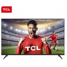TCL 50英寸液晶超薄电视机50D6 4K超高清HDR全面屏人工智能wifi网络无线投屏LED电视 50英寸