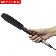 Shinco/新科D100 单反麦克风摄像机相机手机外接MIC指向性收音户外采访话筒