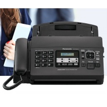 松下（panasonic）KX-FP7009CN普通纸A4纸传真机传真电话一体机中文显示 黑色
