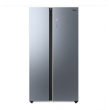 美的冰箱BCD-611WKGPZM墨蓝灰色-星铄