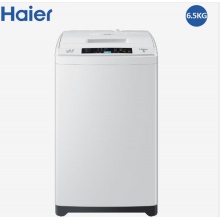 海尔（Haier）洗衣机 全自动波轮 家用宿舍脱水机洗衣机  6.5KG 小神童B6M019